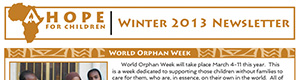 2013 Winter Newsletter